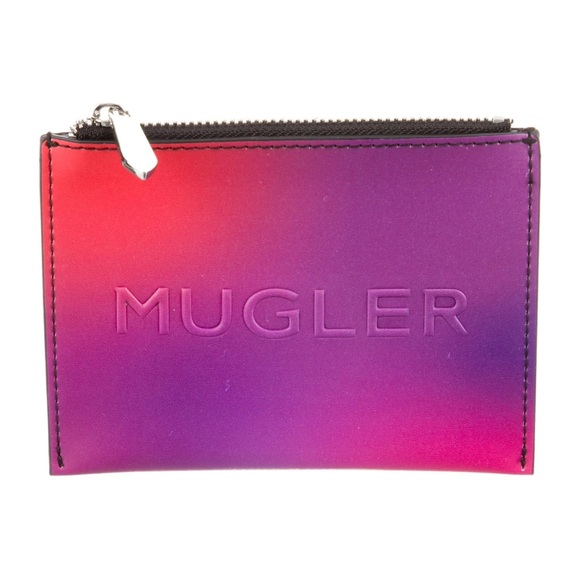 Mugler Vibrant Purple and Red conpact wallet - Picture 2 of 3